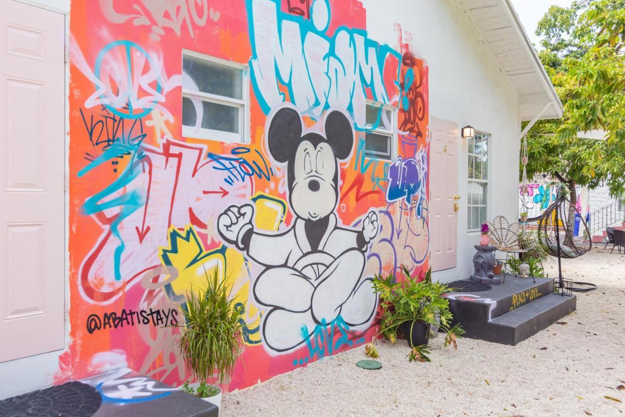 Home Midtown Miami - Wynwood Area With Backyard - Art District Near To Beach Exteriör bild